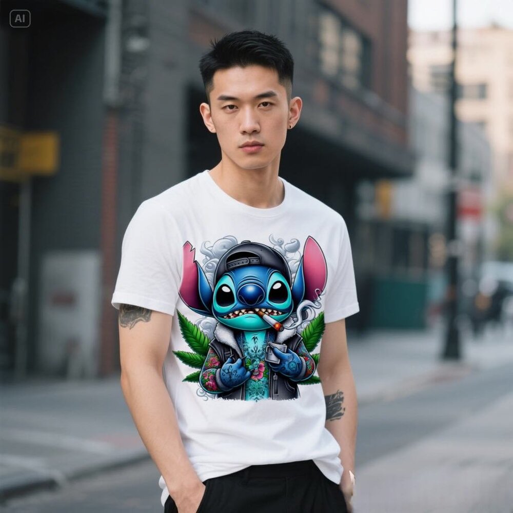 420 Cartoon Stoner Vibe T-Shirt – Funny Chill Graphic Tee